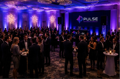 Corporate networking gala