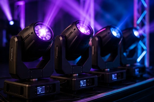 Professional moving head event lighting