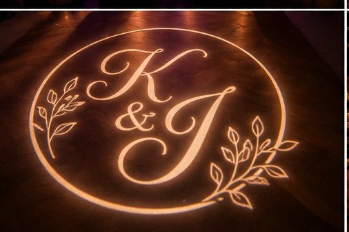 Custom monogram lighting