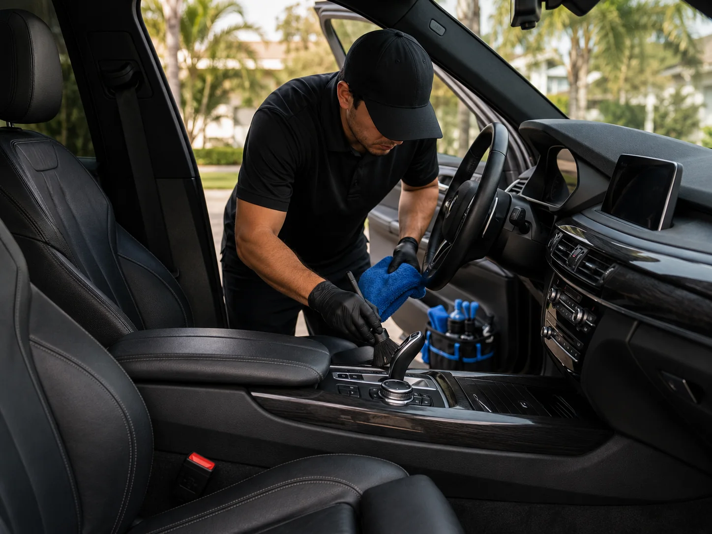 Interior Detailing service example