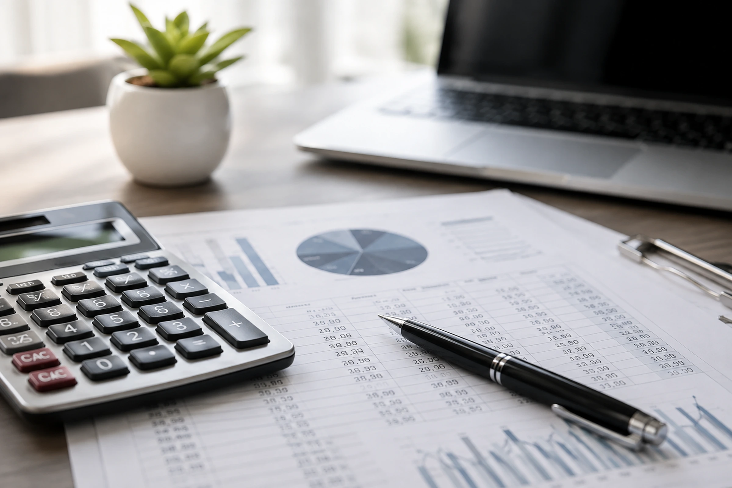 Financial dashboard and reporting