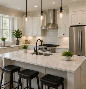 Clean kitchen