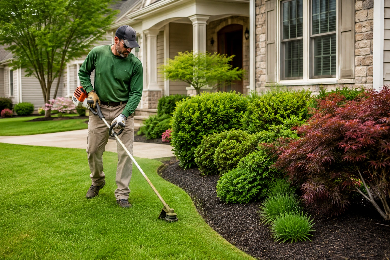 Professional lawn care website gallery example 7