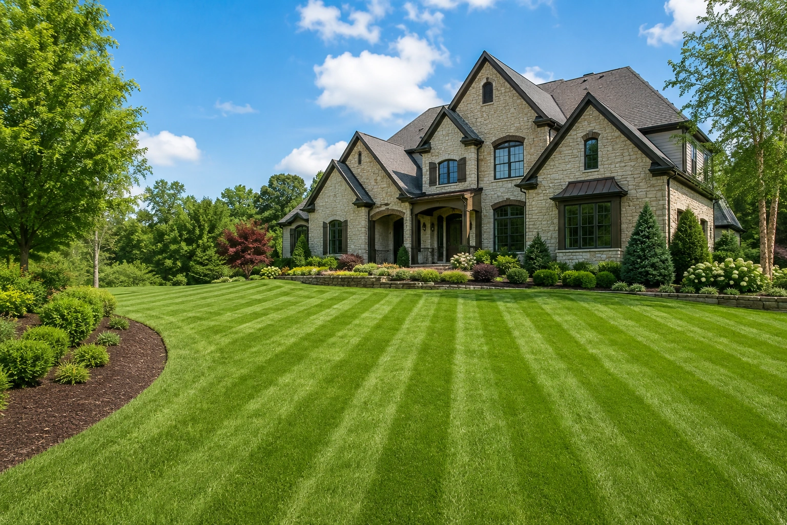 Professional lawn care website gallery example 8