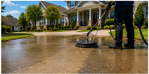 Driveway & Concrete website service example