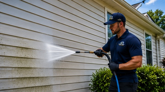 Professional house washing website example