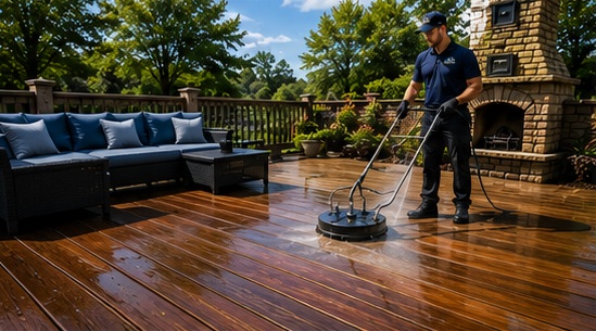Refresh Weathered Decks and Fences website service example